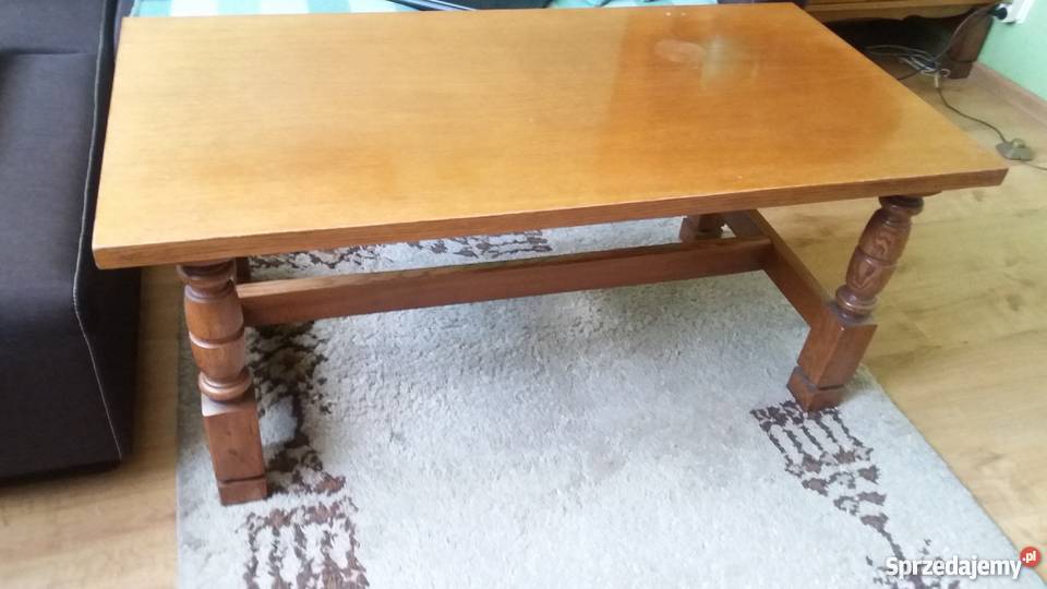 Meble dębowe rzeźbione Mieszko do salonu ANTYK Zabrze