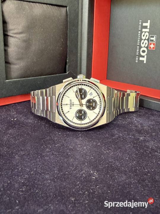 Tissot prx chronograph Męskie Zegarki Szczecin sprzedam