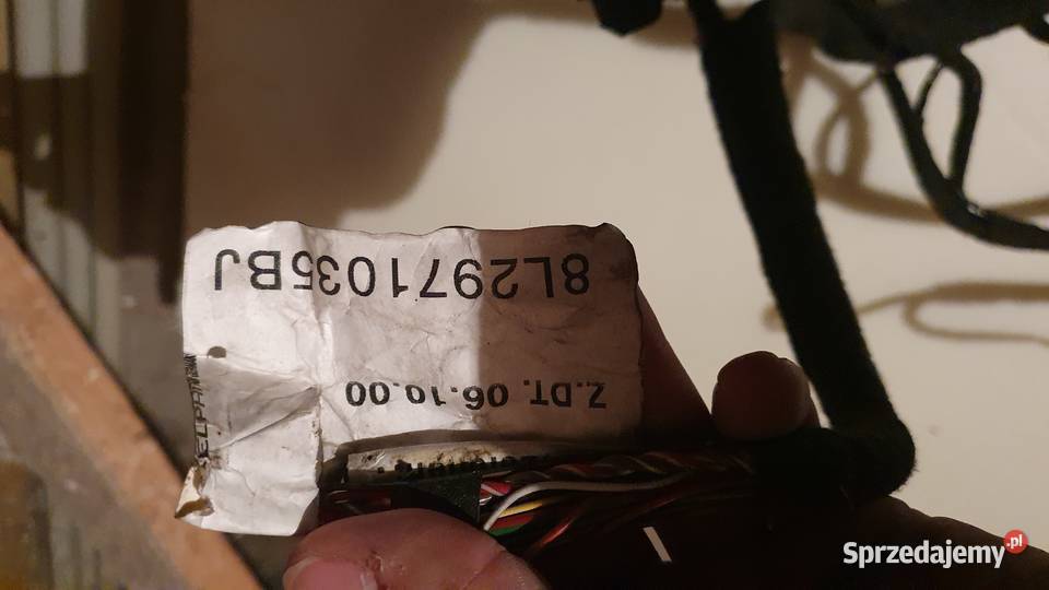 Okablowanie drzwi Audi A3 8l2971035bj sprzedam