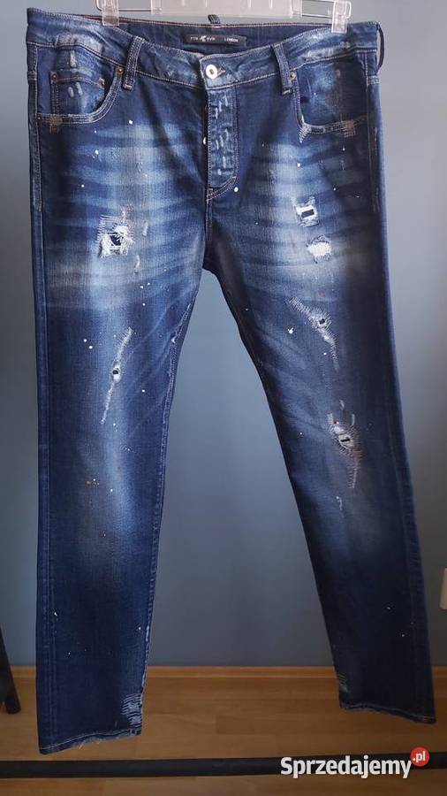 Spodnie dżinsowe 7th seven męskie W38 L33 XL Lublin