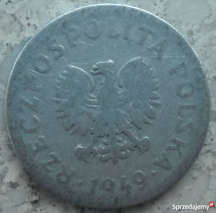 POLSKA50 GROSZY1949 r bzAL Legionowo