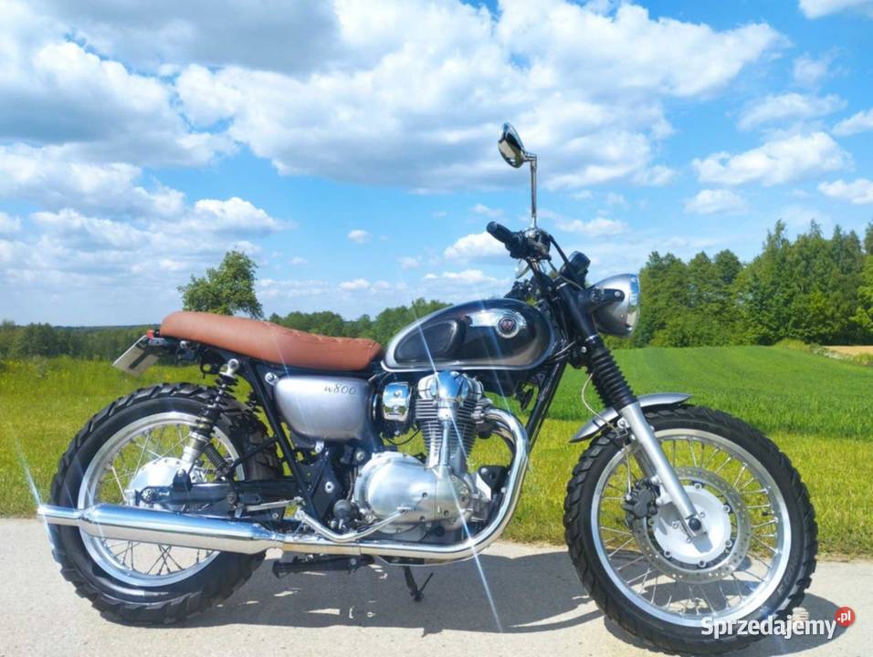 Kawasaki w800 Cafe racer scrambler A2 Bonneville świętokrzyskie
