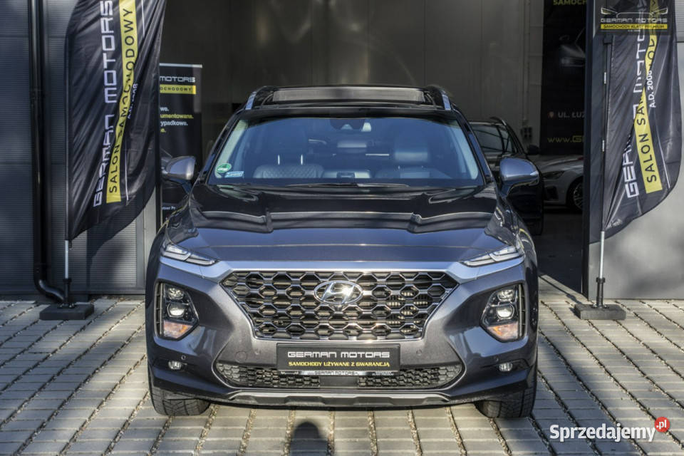 Hyundai Santa Fe 7os Head Up Panorama Ledy Dębogórze