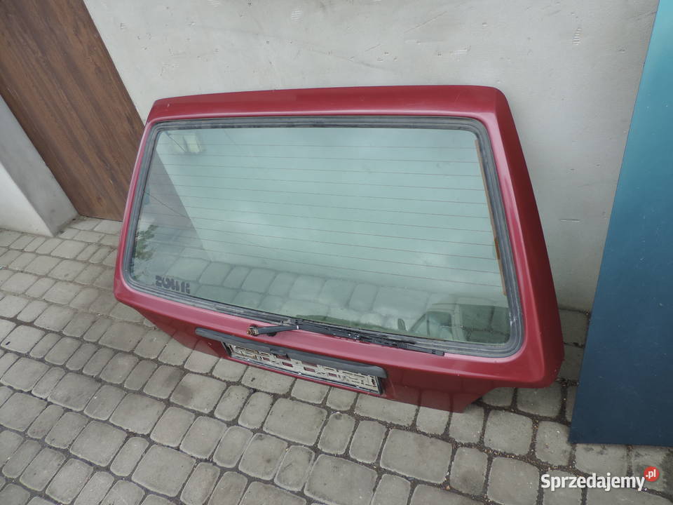 VOLKSWAGEN VW GOLF 2 II KLAPA BAGAŻNIKA Klapy bagażnika Nowy Sącz sprzedam