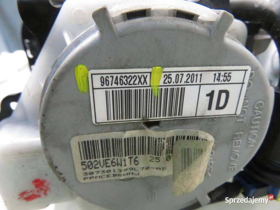 PAS PRAWY PRZEDNI PEUGEOT PARTNER II 96746322XX małopolskie