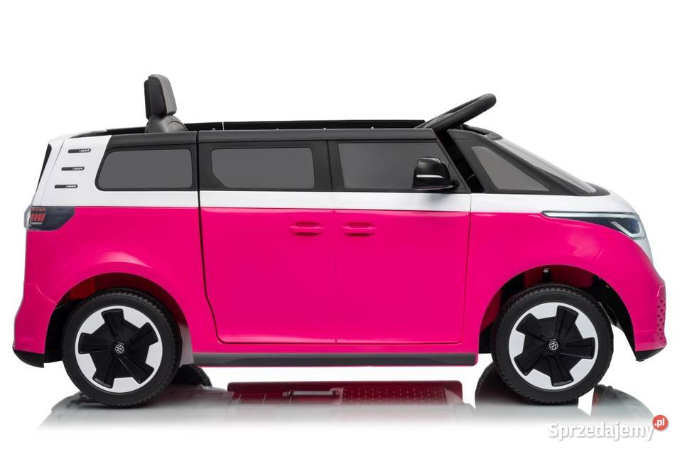 Volkswagen ID BUZZ 12V 10Ah 2x45W EVA Ekoskóra Pojazdy elektryczne i spalinowe sprzedam