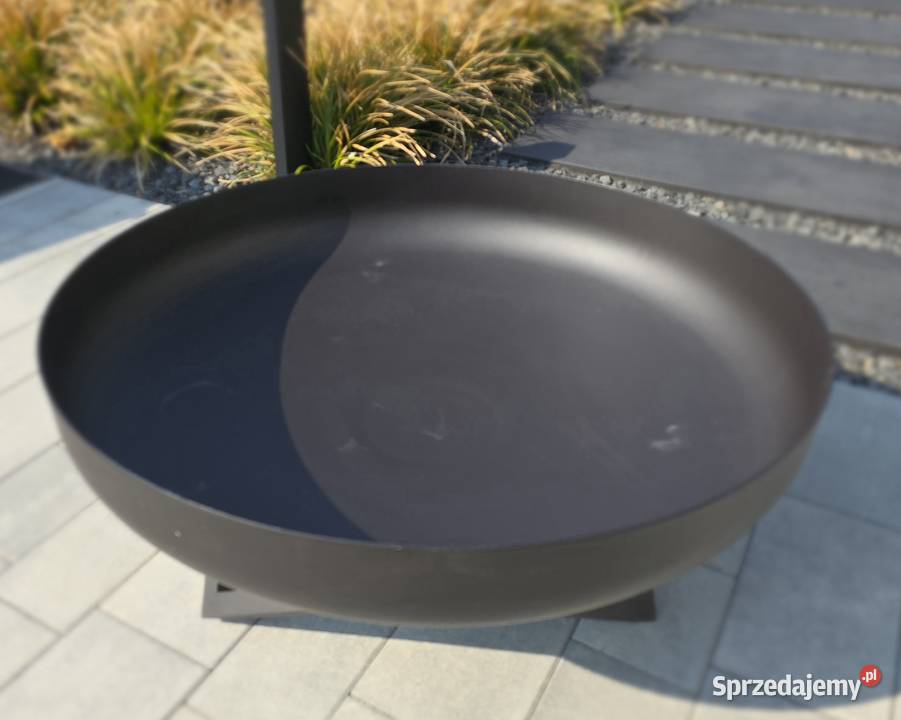 ZESTAW PALENISKO OGRODOWE OKRĄGŁE 80 RUSZT Piaseczno