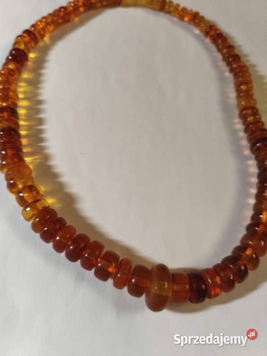 Naszyjnik Bursztyn Vintage Białystok sprzedam