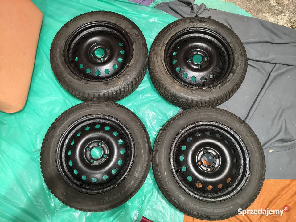 Koła Stalowe z Oponami Zimowymi Hankook Zgorzelec