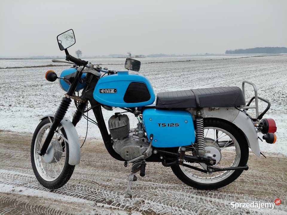 MZ ts 125 motocykl MZ wsk wfm Nowe Skalmierzyce