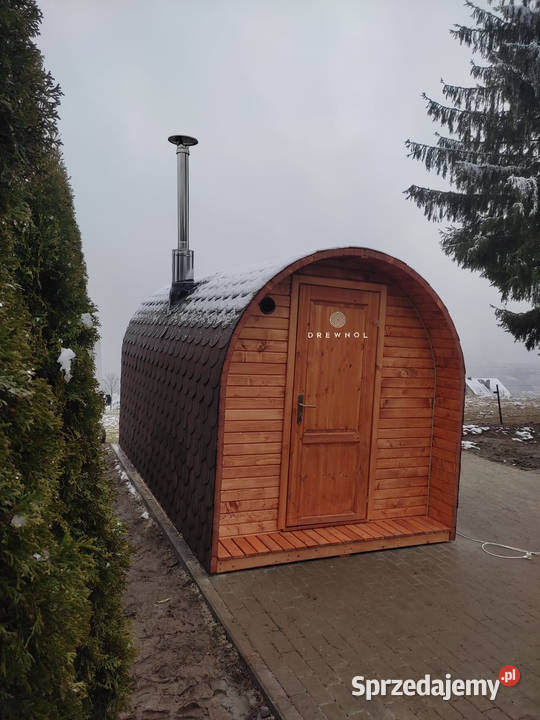 sauna ogrodowa sauna sauna owalna igloo sauna Częstochowa sprzedam