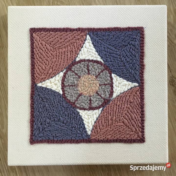 Ręjodzieło Obraz haft pętelkowy punch needle