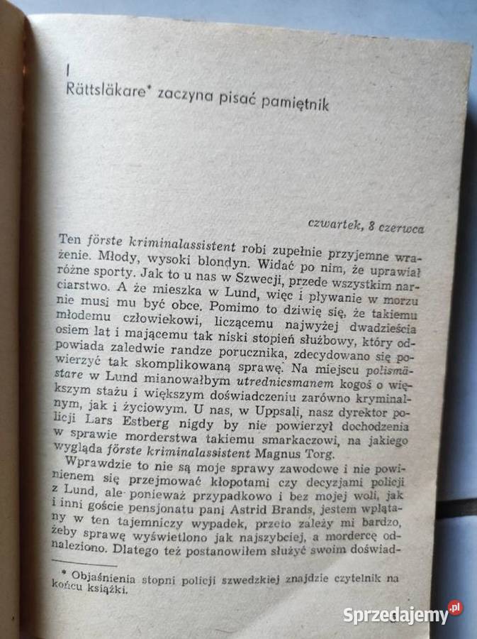 Pensjonat na Strandvagen Jerzy Edigey Kielce sprzedam