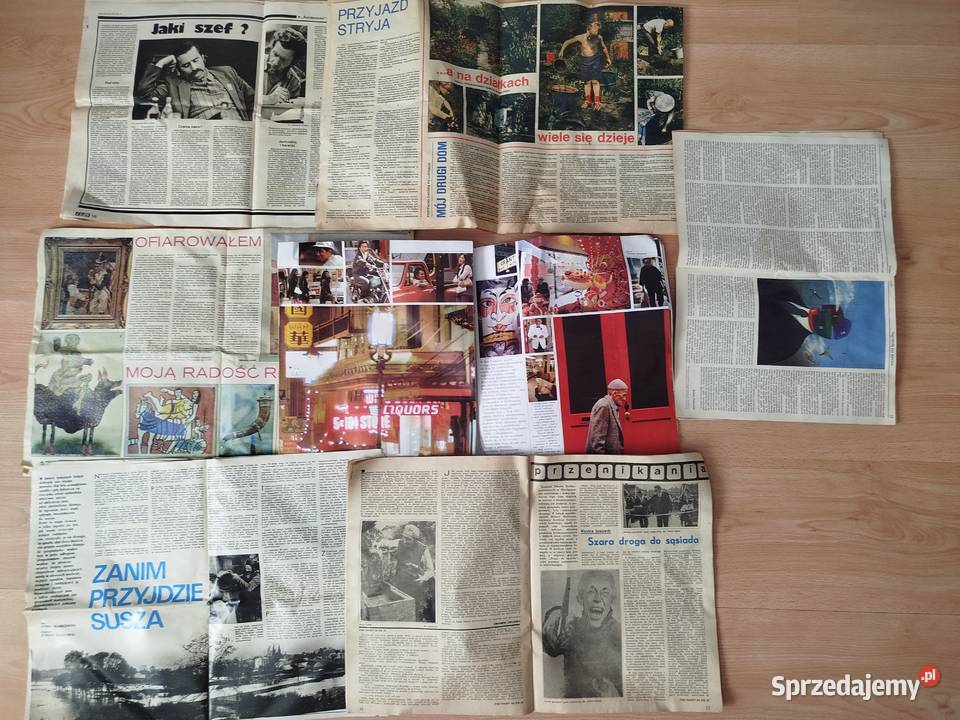 Gazety i czasopisma z PRL 1981
