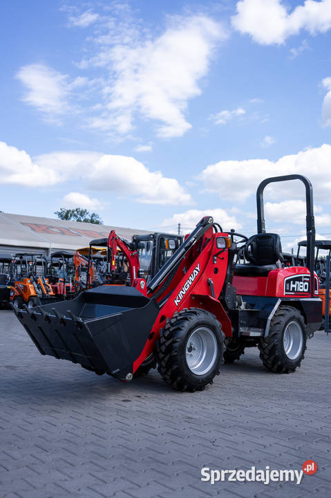 Mini ładowarka KINGWAY H180 udźwig 800 KUBOTA świętokrzyskie Kielce