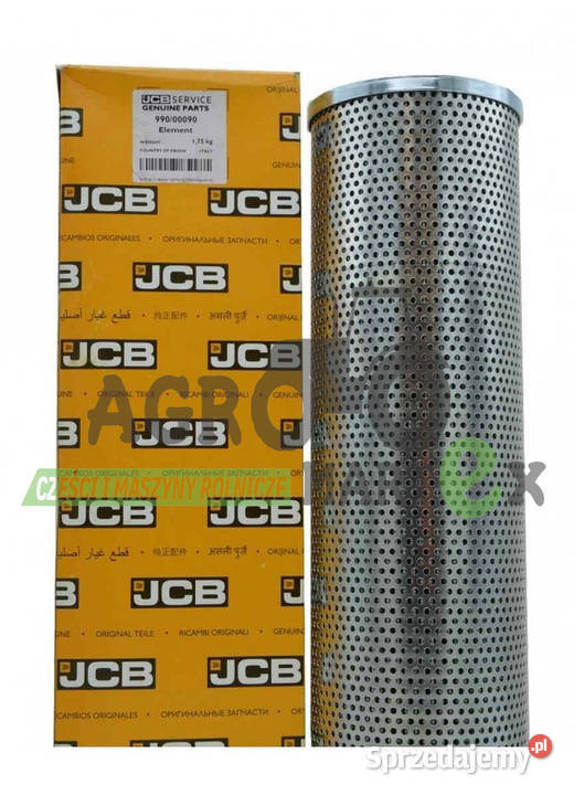 99000090 99000090 32100301 FILTR HYDR WKŁAD JCB nieuszkodzony dolnośląskie Wichrów sprzedam