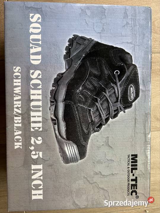 Buty taktyczne MilTec Squad Schuh 25 Inch czarne inna Opole
