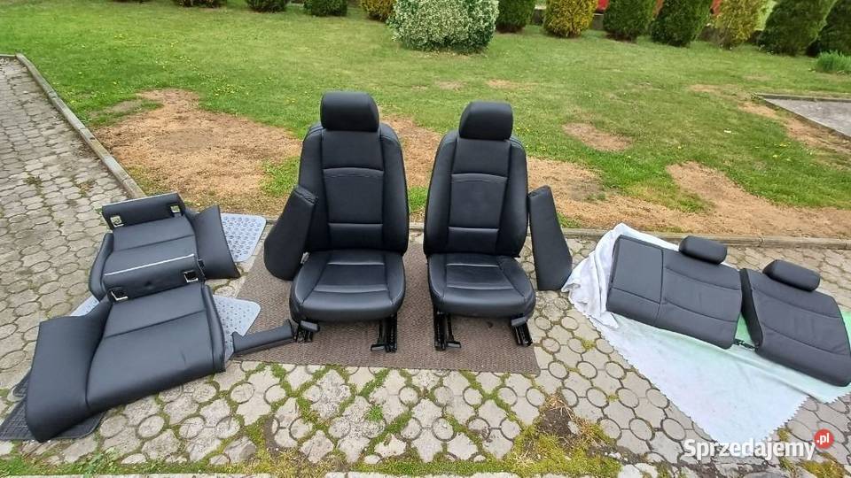 Srodek wnetrze fotele BMW e92 skory EUROPA osobowe Fotele i kanapy Tarnów sprzedam