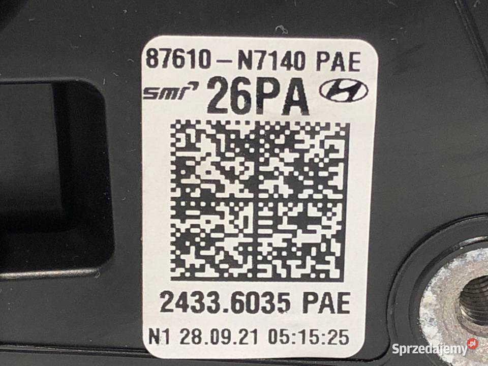 LUSTERKO LEWY HYUNDAI TUCSON SUV SUNSET RED osobowe