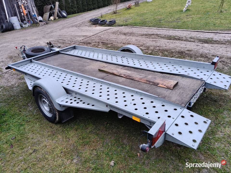 Laweta samochodowa przyczepa laweta Niebylec