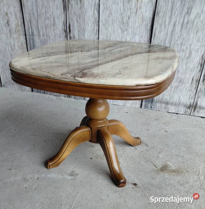 stolik kawowy z kamiennym blatem 325 Byczyna sprzedam