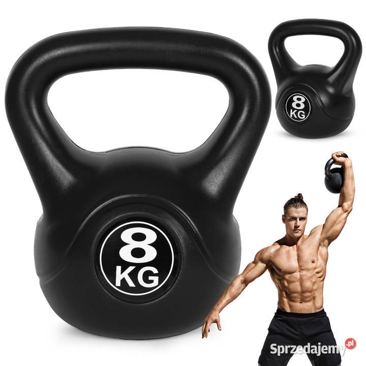 Kettlebell kettle 8 do ćwiczeń hantla kula opolskie Smogorzów sprzedam