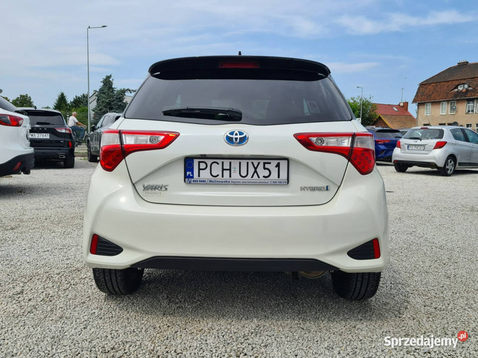 Toyota Yaris HYBRID Navi Kamera Led Wolne Ręce kurtyny powietrzne Wągrowiec