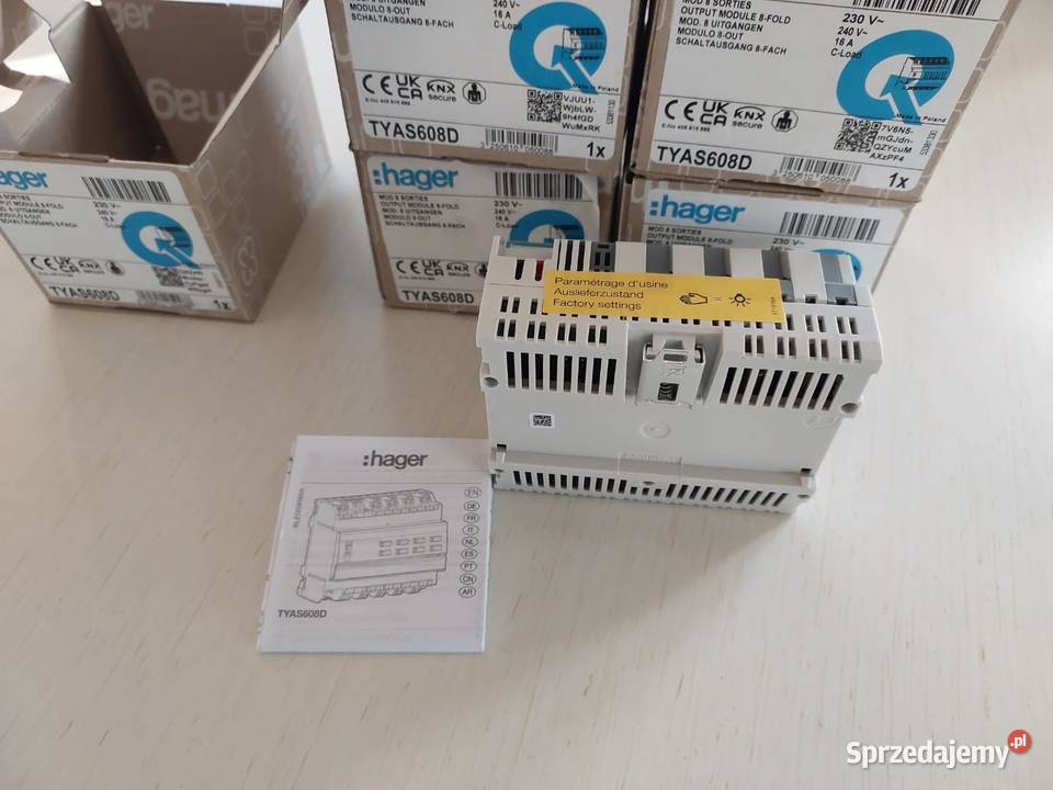 Hager TYAS608D Napęd żaluzji Roszkowo