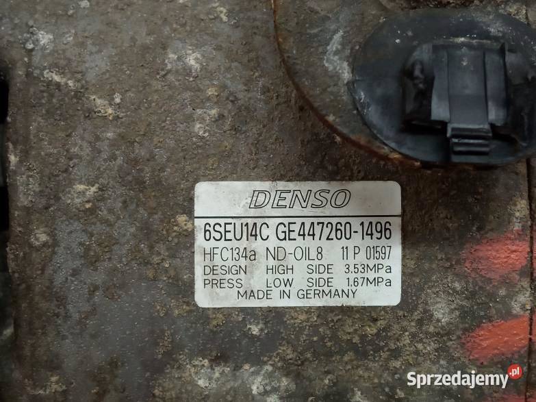 SPRĘŻARKA KLIMATYZACJI GE4472601496 16 VVTI