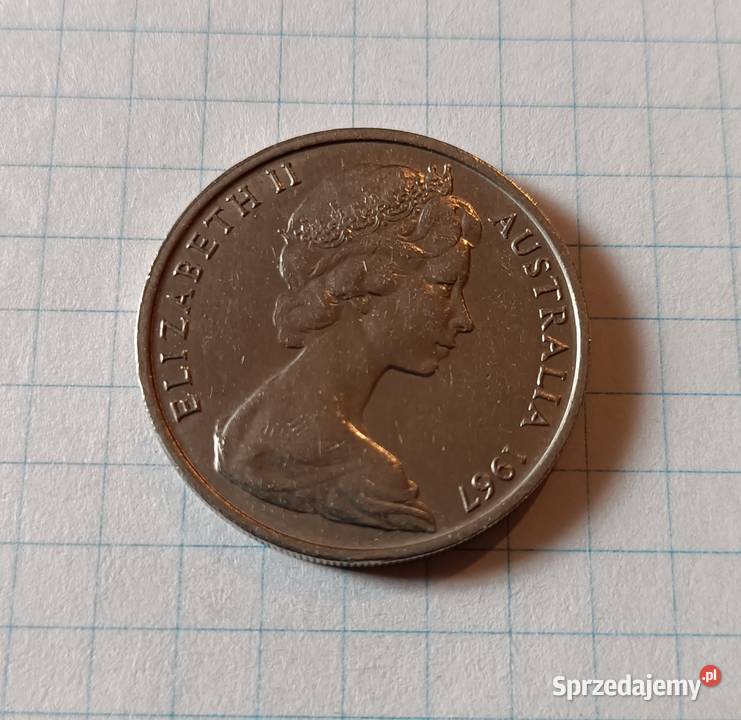 20 CENTÓW 1967 AUSTRALIA Piszczac