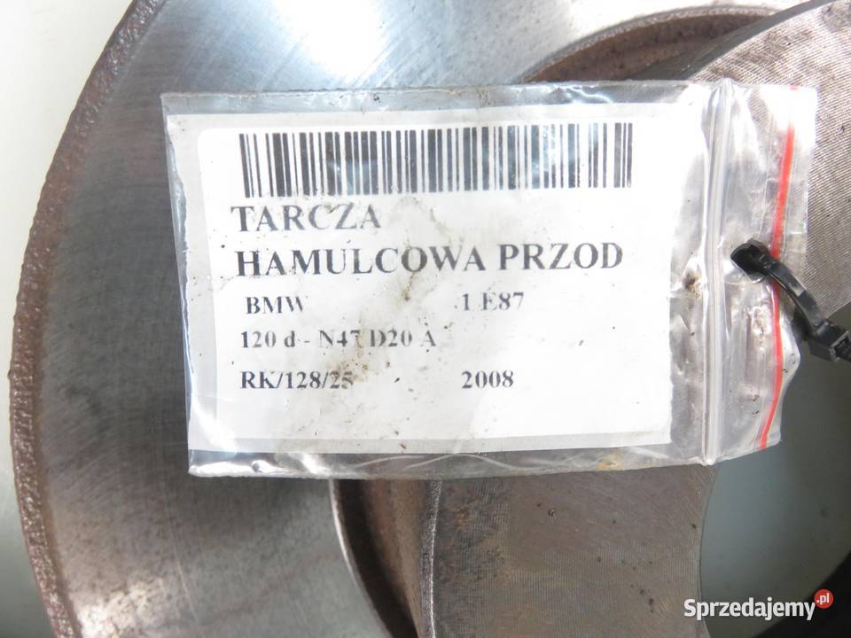 TARCZE HAMULCOWE PRZÓD BMW E87 120 d 300MM sprzedam