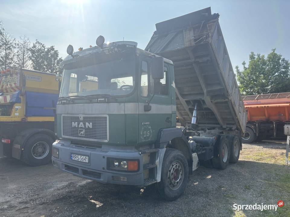 MAN F2000 6x4 27403 wywrotka meiller 1996