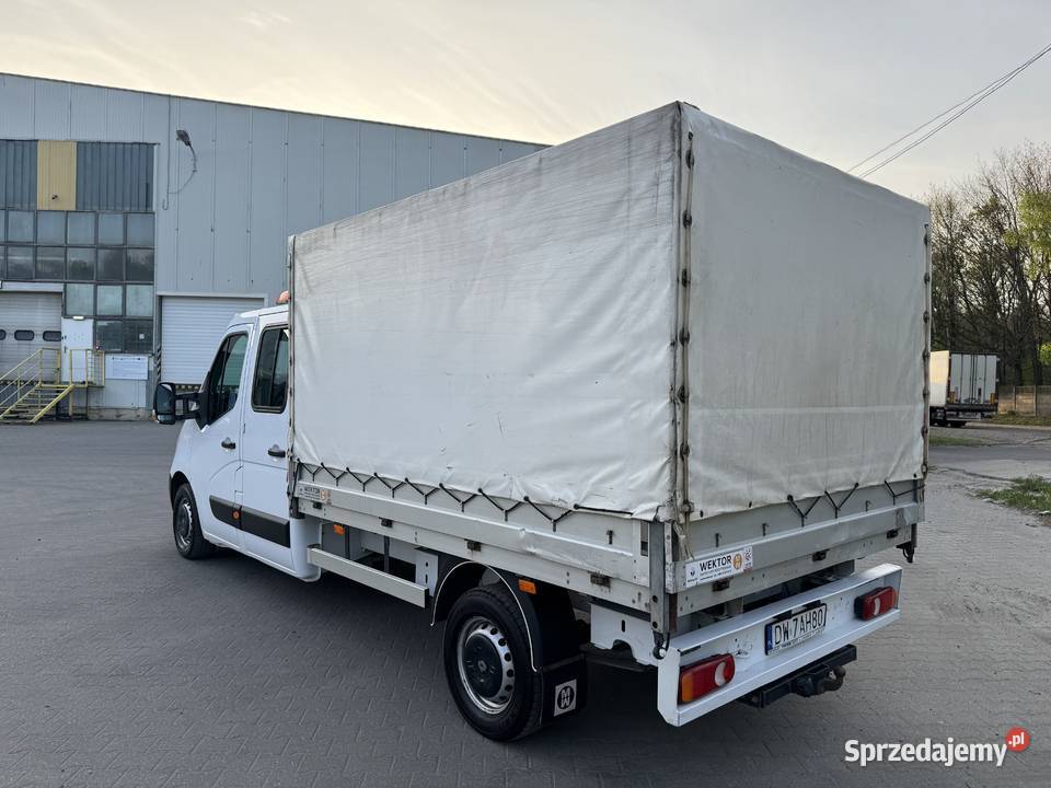 RENAULT MASTER DOKA BRYGADÓWKA nieuszkodzony Dąbrowa Górnicza