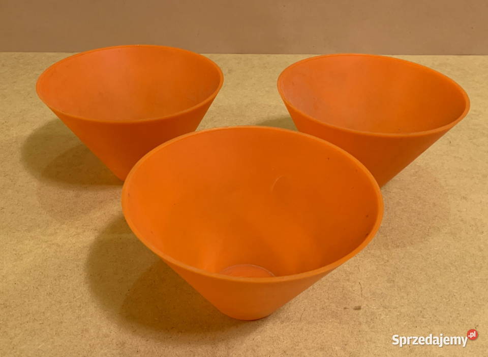 Plastikowe pomarańczowe klosze do lampyżyrandola podkarpackie Stalowa Wola