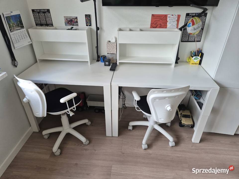 Biurko dziecięce IKEA PHL nadstawka krzesło Jedlnia-Letnisko