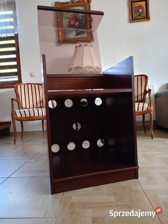 Szafka Hi Fi pod Gramofon Audio Vintage Drawski Młyn