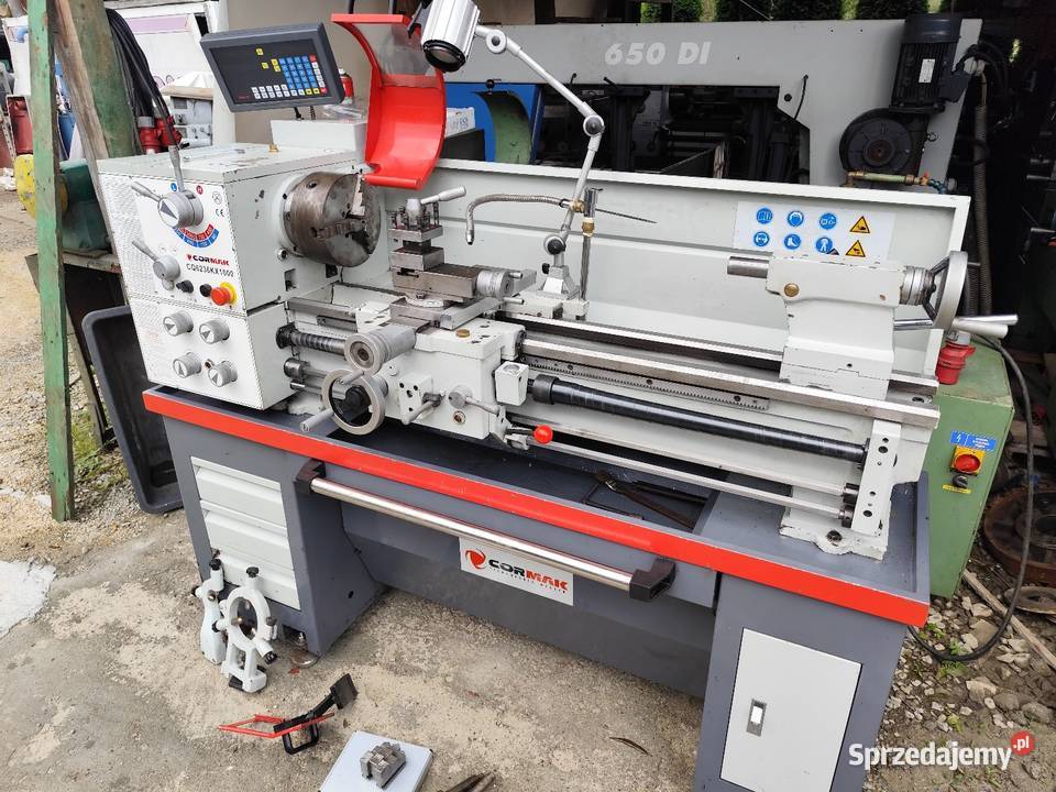 Tokarka do metalu Cormak CQ 6236 dłutownica Daa Maków Podhalański