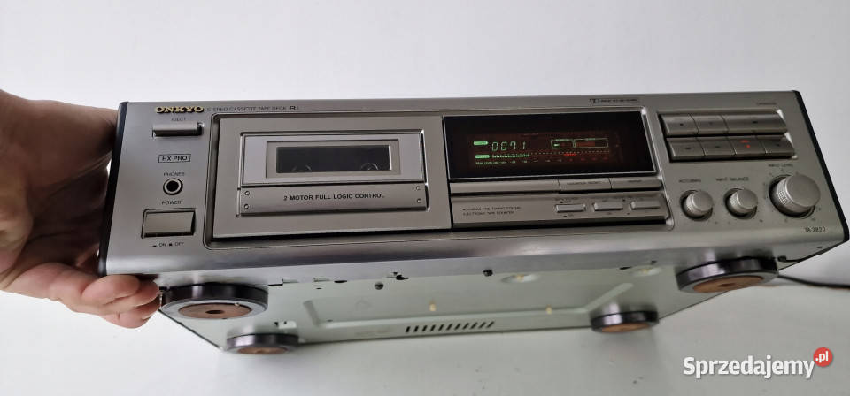 Magnetofon cassette deck ONKYO TA2820 Magnetofony Międzychód