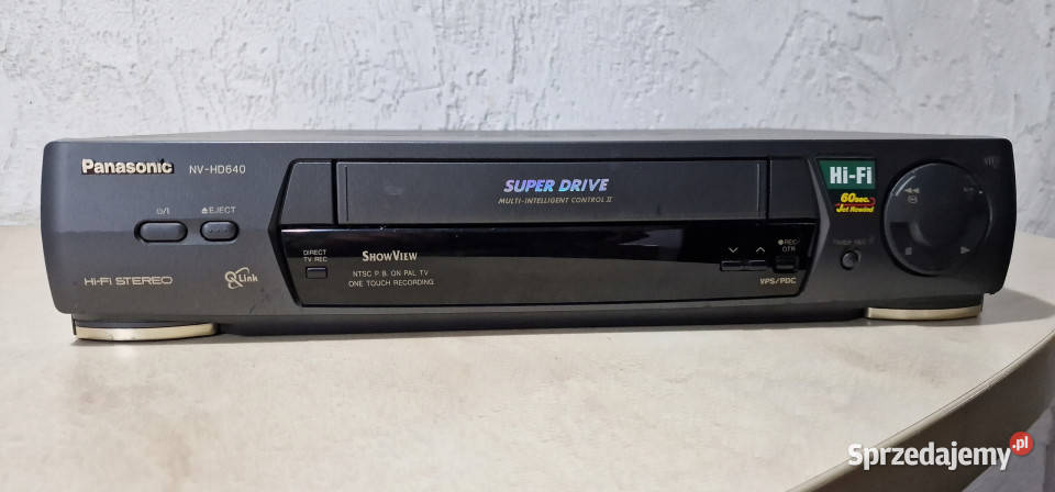 Video magnetowid Panasonic NVHD640 NV 640 VHS wielkopolskie Międzychód