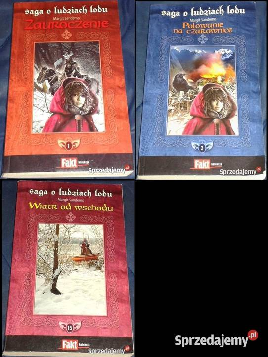 Saga o Ludziach Lodu Tom 1215 Margit Sandemo miękka Chełm