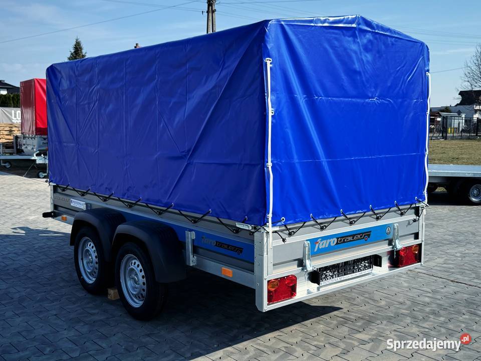 Przyczepka lekka FARO TRAILERS SOLIDUS 3x15x15m Kowal