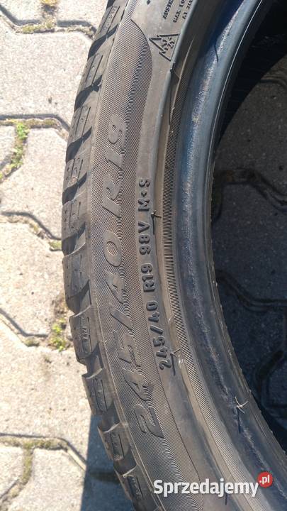 Pirelli Sottozero 3 Winter 22540 R19 2 i 24535 Augustów sprzedam