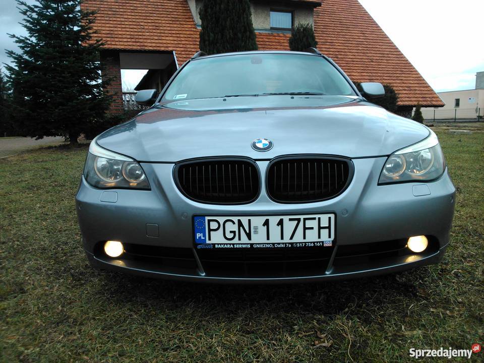 BMW E61 30D skóra automat wielkopolskie