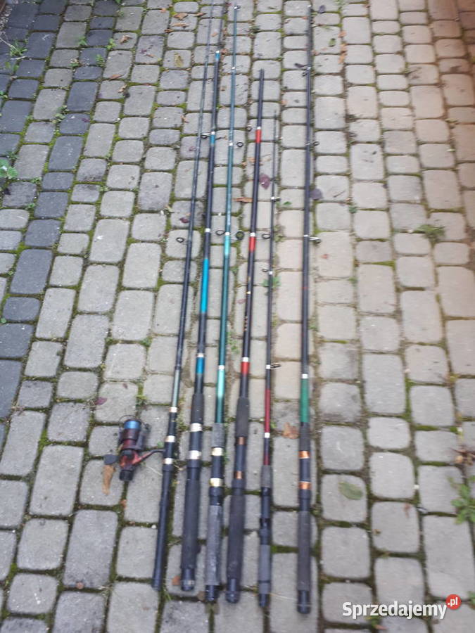 Wędki 6 sztuk śląskie Gliwice