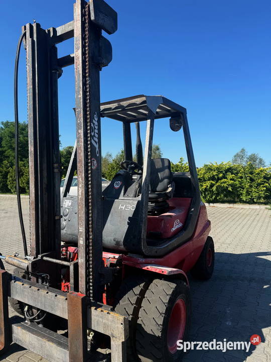wózek widłowy terenowy LINDE H30D Perkins sprzedam