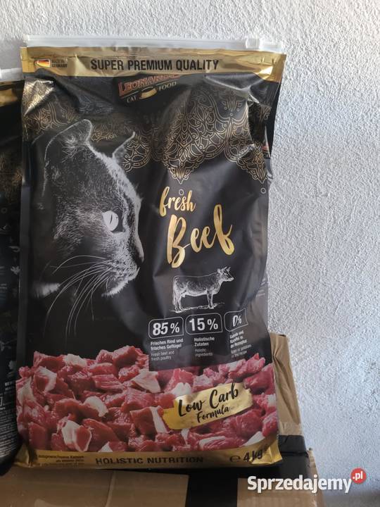Karma sucha kota bez zbóż holistyczna 4 wołowina Nowa Dęba