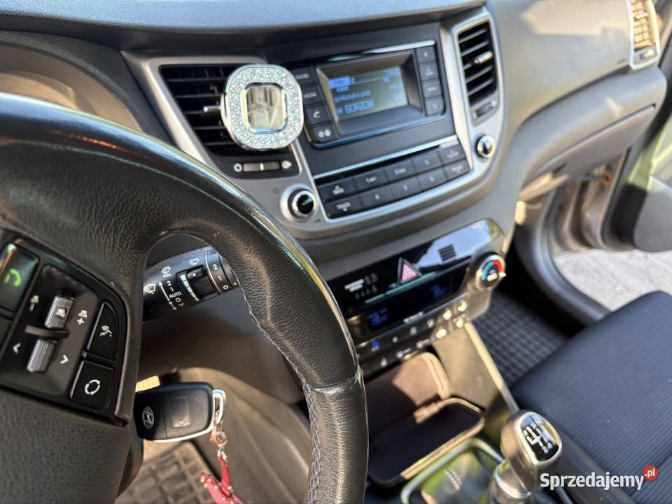 Hyundai Tucson 17CRDI salon niski przebieg bluetooth Sulęcin