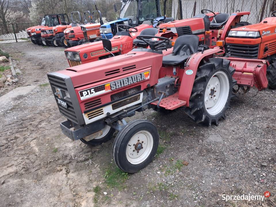 Shibaura P15 2wd glebogryzarka Ciągniki Konary
