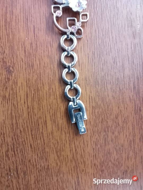 Damski zegarek Swatch Silver Flowers Bytom