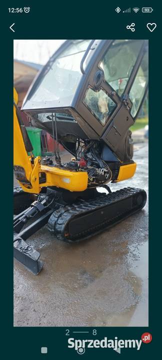 Minikoparka JCB 8020 CTS 2015 wozidło zamienię
